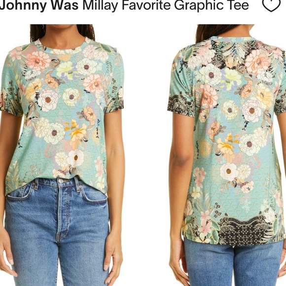 Johnny Was Millay Favorite Graphic Tee - Picture 2 of 7